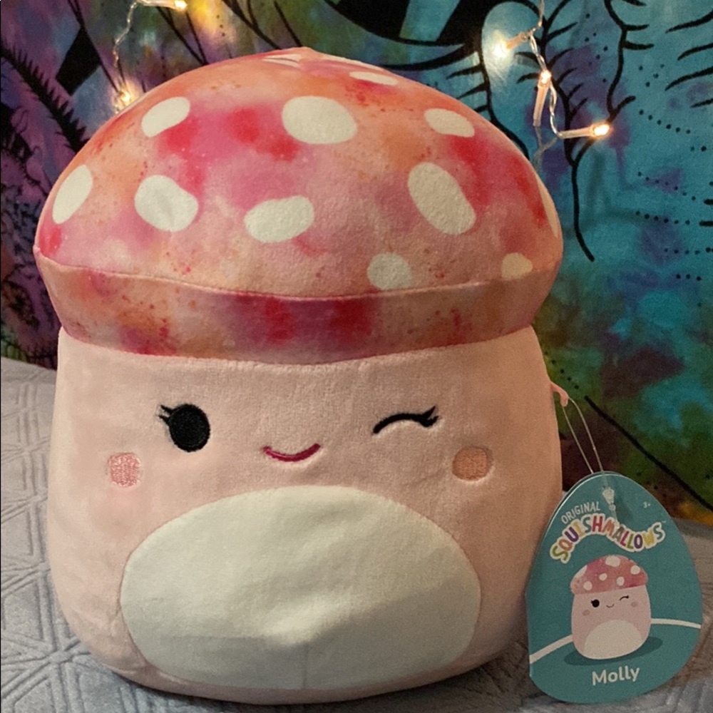 Squishmallows Molly the mushroom